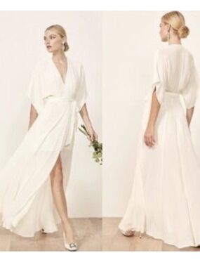 Reformation Winslow Wrap Dress Size XS